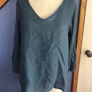 Lola Brand Long Sleeved Linen Shirt | Size Medium